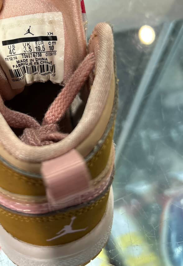 Toddler Air Jordan 1 Lola Bunny Size 4c