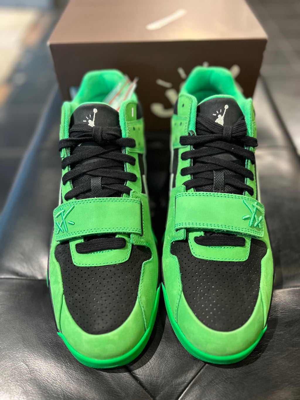 Nike Jumpman Jack T-Rex Green Spark Size 12.5 Men’s Shoes