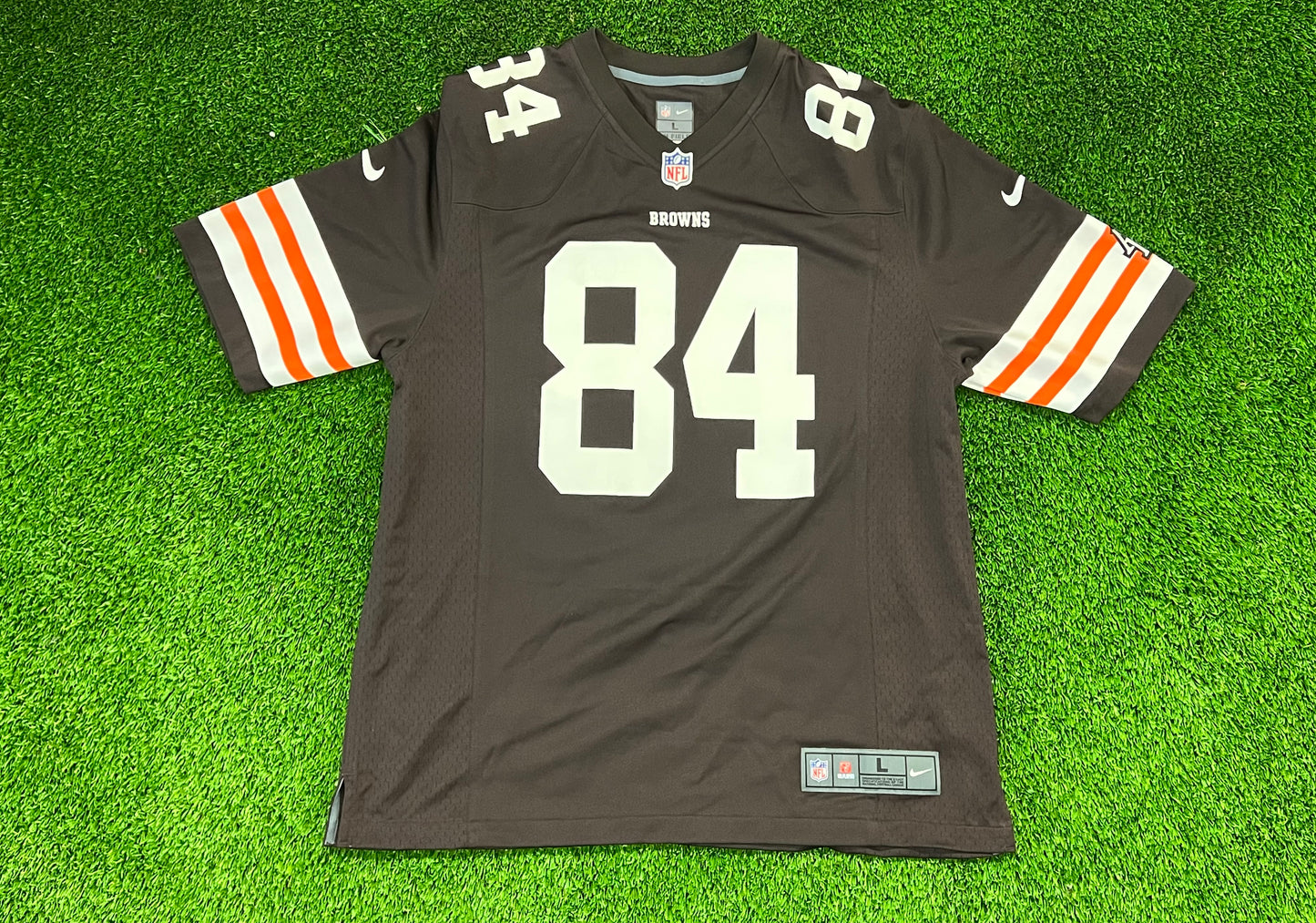 Nike Cleveland Browns #84 Cameron Size Large