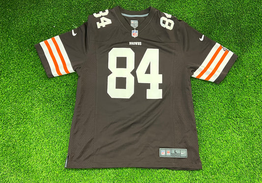 Nike Cleveland Browns #84 Cameron Size Large