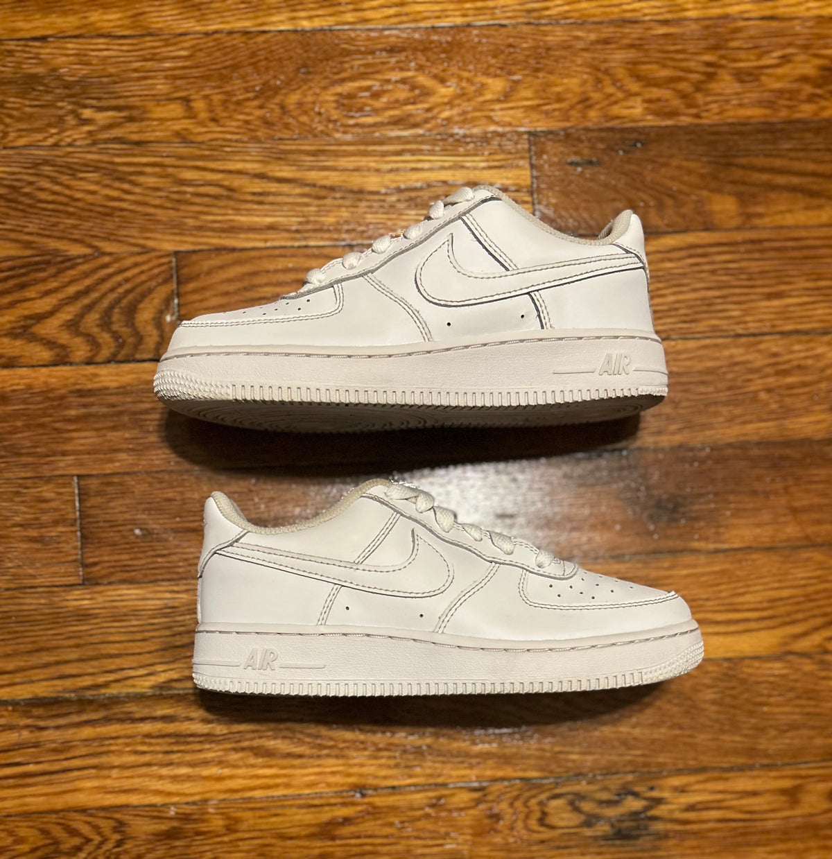 Nike Air Force 1 Low Triple White GS Youth 4Y DH2920-111 Womens 5.5