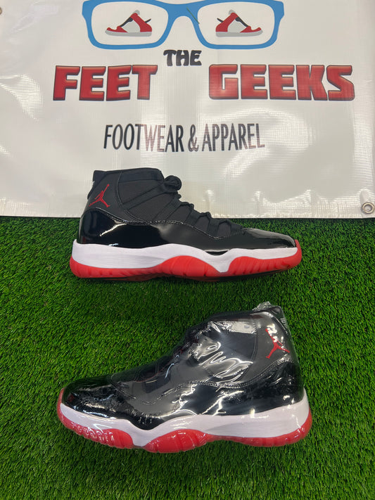 Men’s Air Jordan 11 Bred Size 11.5 Shoes Brand New No Box