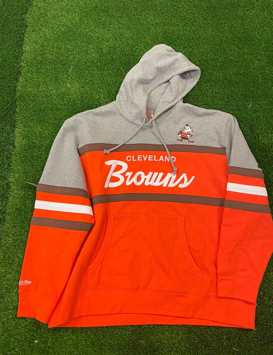 Vintage Cleveland Browns Mitchell and Ness Hoodie