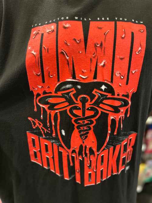 AEW Wrestling Britt Baker Logo T-shirt Size XL Men's