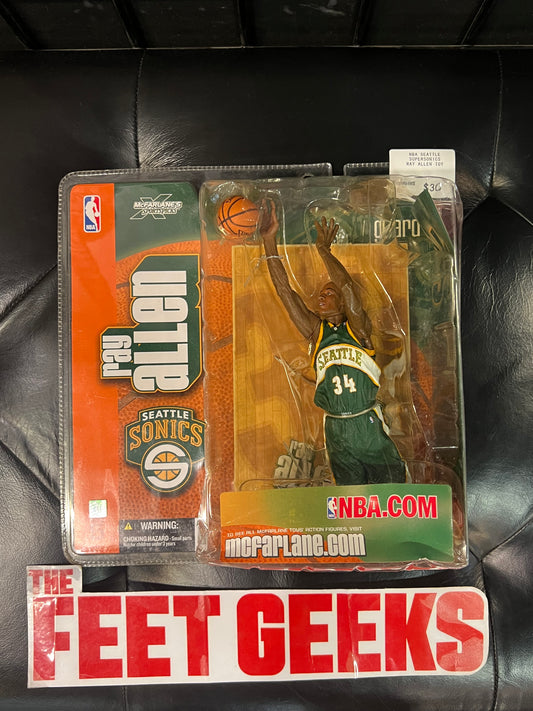 Seattle SuperSonics Ray Allen Toy Brand New