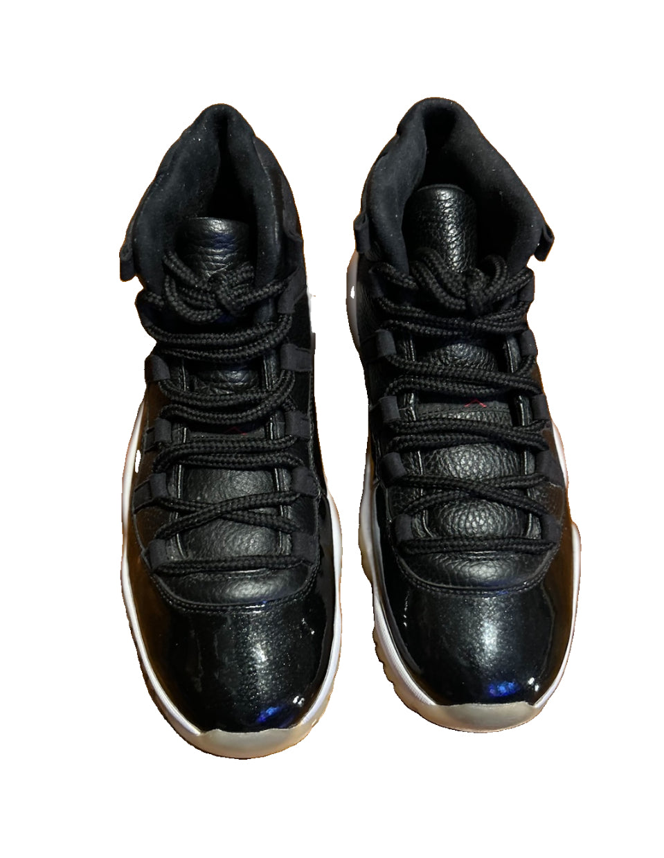 Air Jordan 11 Retro 72-10 378037-002 Size 9 Mens Black Gym Red 2015