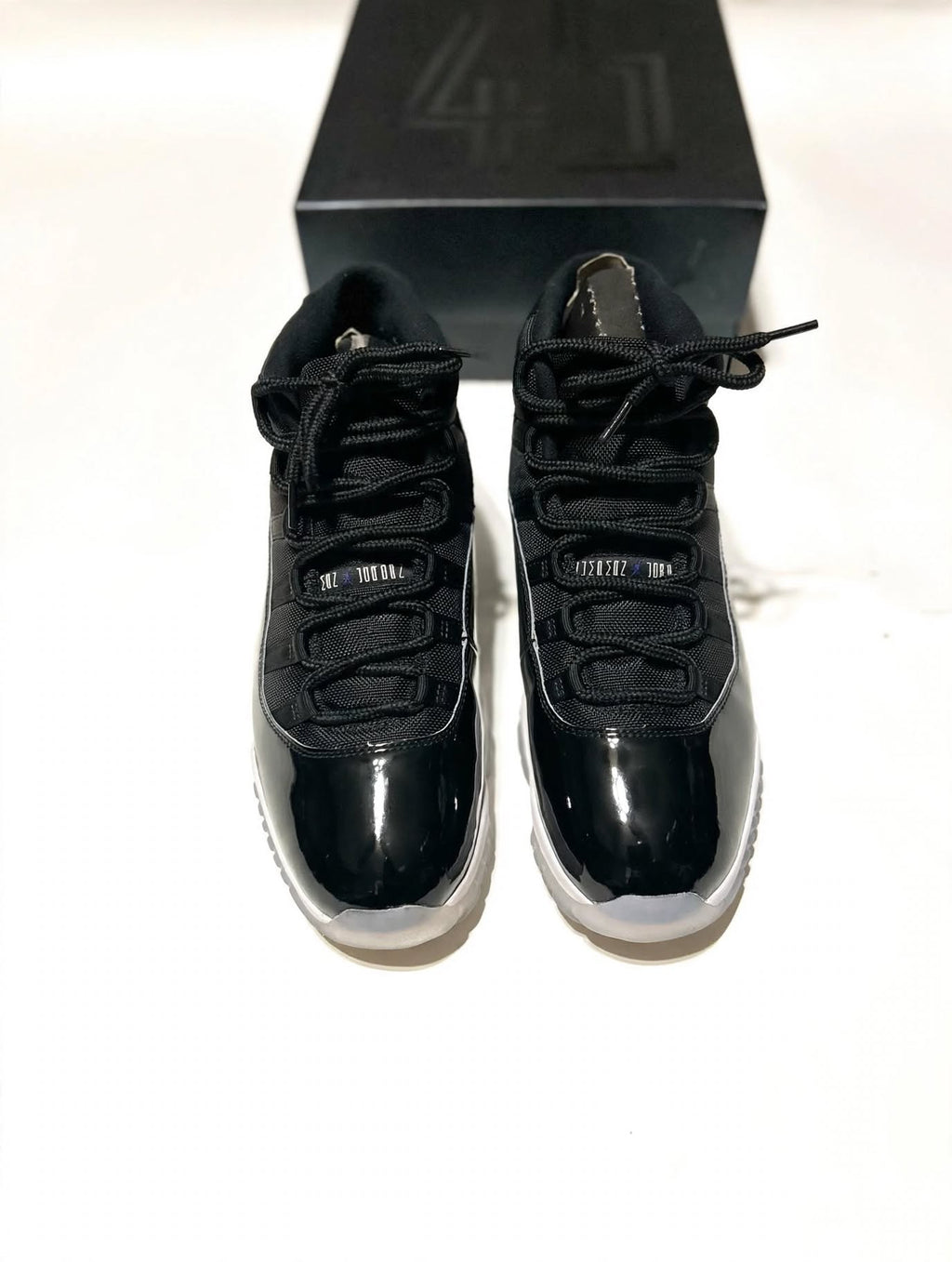 Jordan 11 Retro Space Jam 2016 378037-003 Size 13 Black Concord Lightly Used