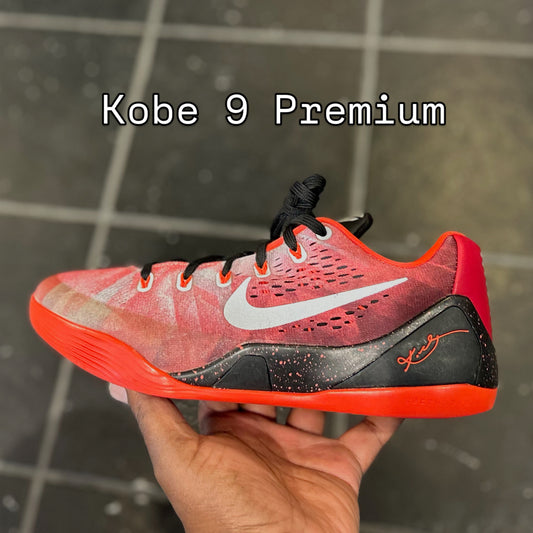 Nike Kobe 9 Premium Gym Red Size 9.5 Men Shoes