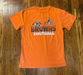 Cleveland Browns Shirt Youth Large 10/12 Orange NFL Team Apparel Browns Football Helmet