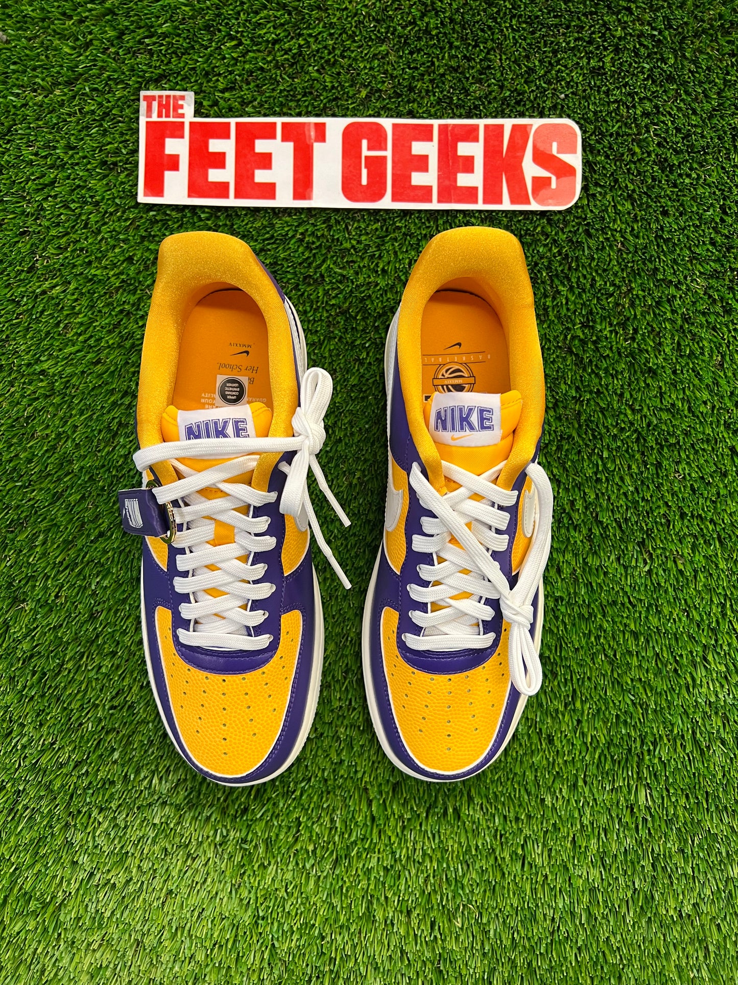 Women’s Air Force 1 Low LSU Size 10.5 Shoes Brand New