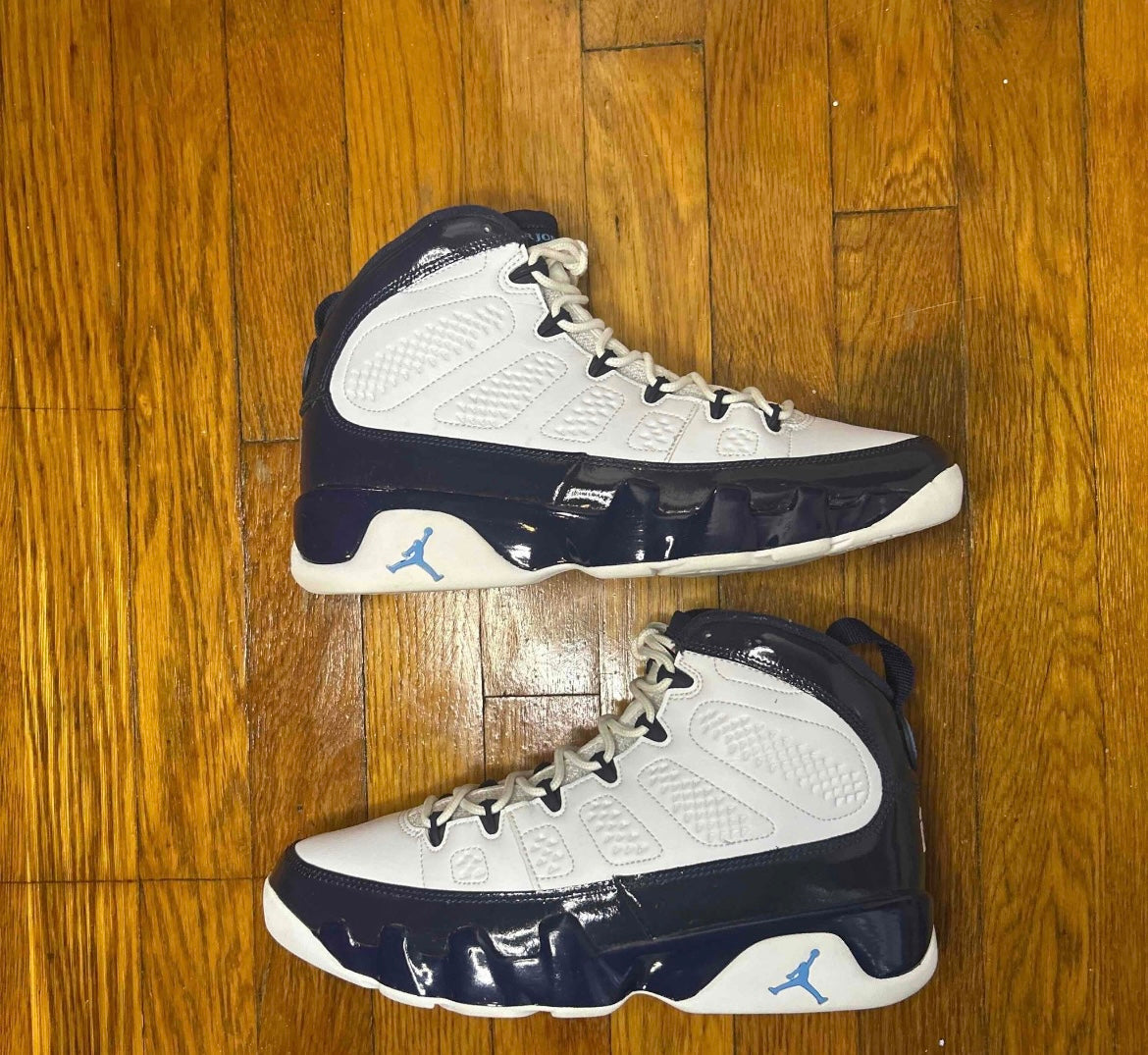 Air Jordan 9 Retro Pearl Blue Size 9 Men Shoes