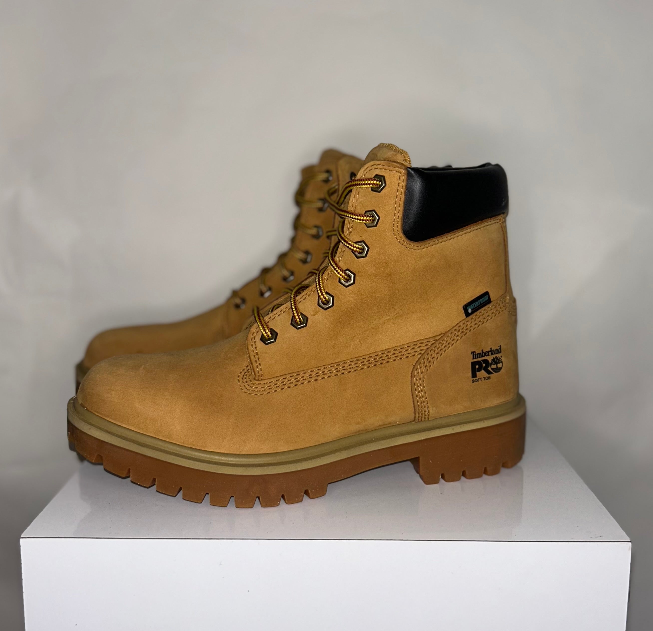 Timberland PRO Boots Waterproof Soft Toe Construction Size 9 Men’s Brand New