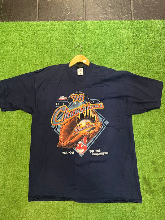 Cleveland Indians 1998 Division Champs Tee Size XL