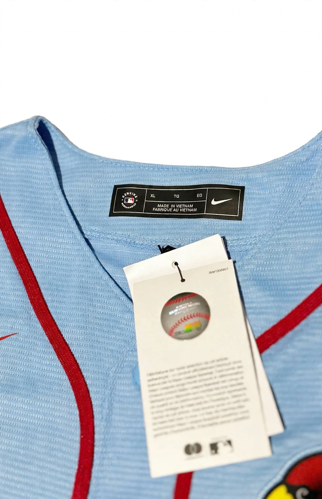 St Louis Cardinals Arenado 28 Jersey Light Blue Powder Blue XL Nike NWT 1006901