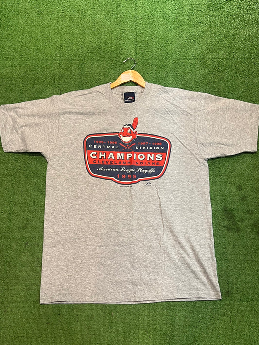 Cleveland Indians 1999 Division Champs Tee Size XL