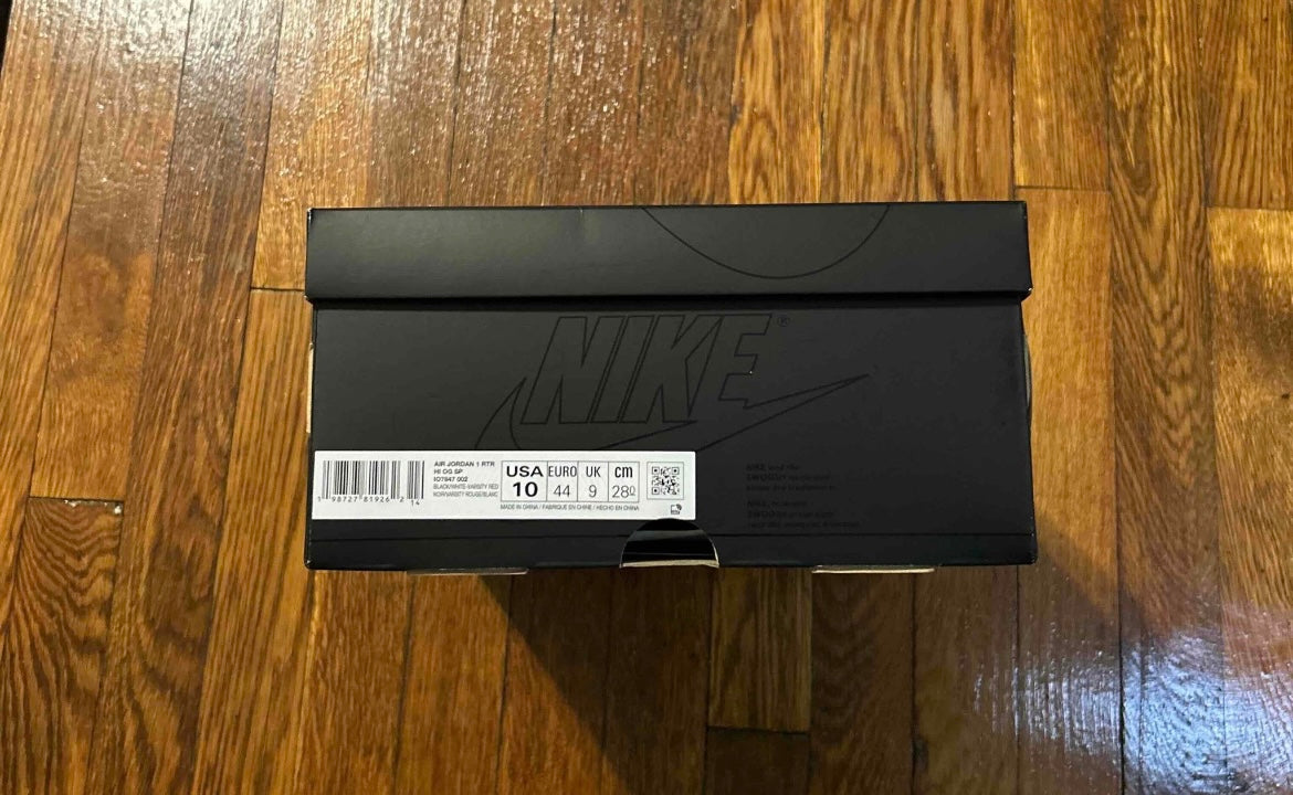 Air Jordan 1 Union Fragment Size 10 Men Shoes