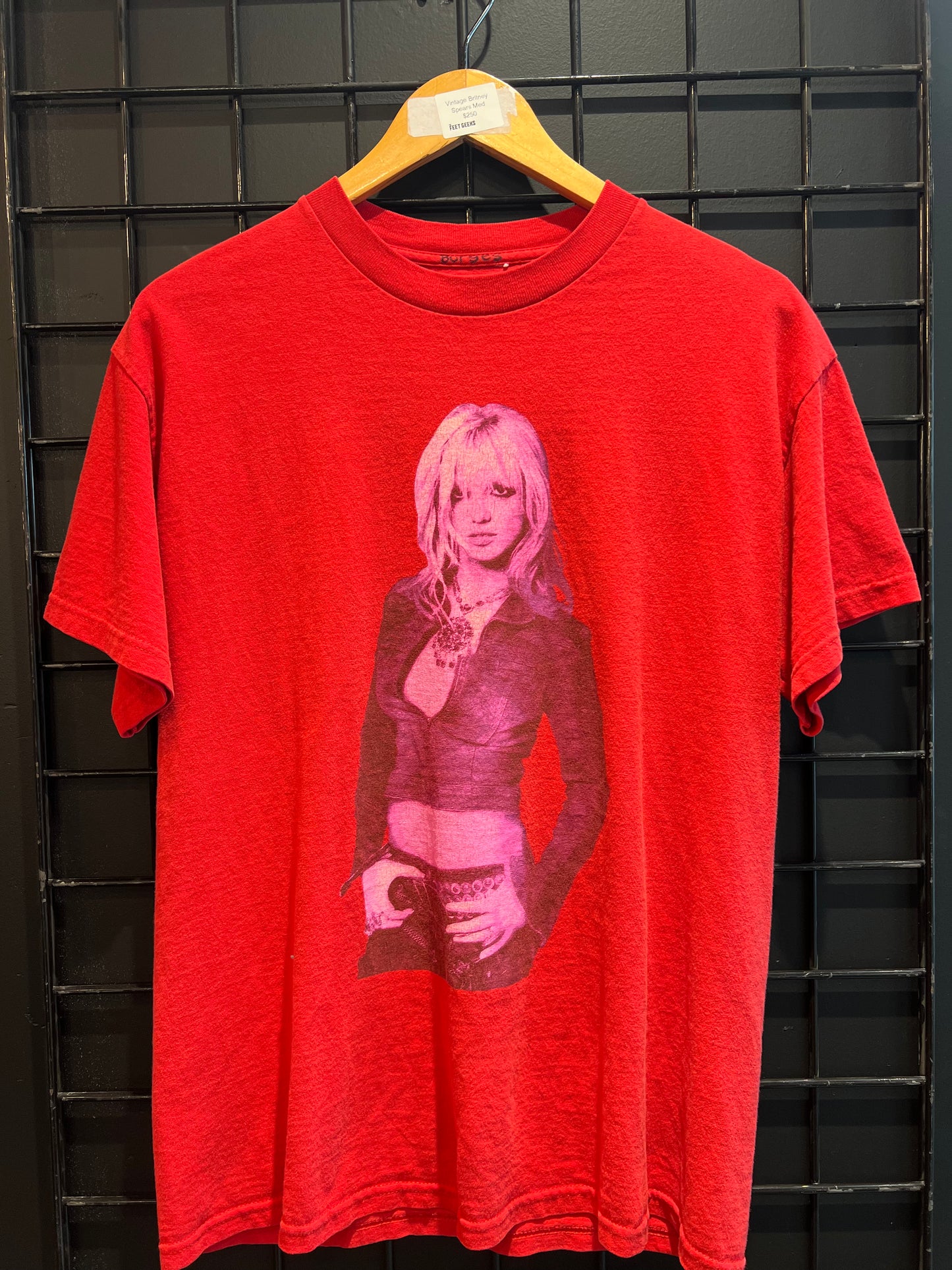 Vintage Britney Spears Tour Tee 2001 ( 21 By 27.5 )