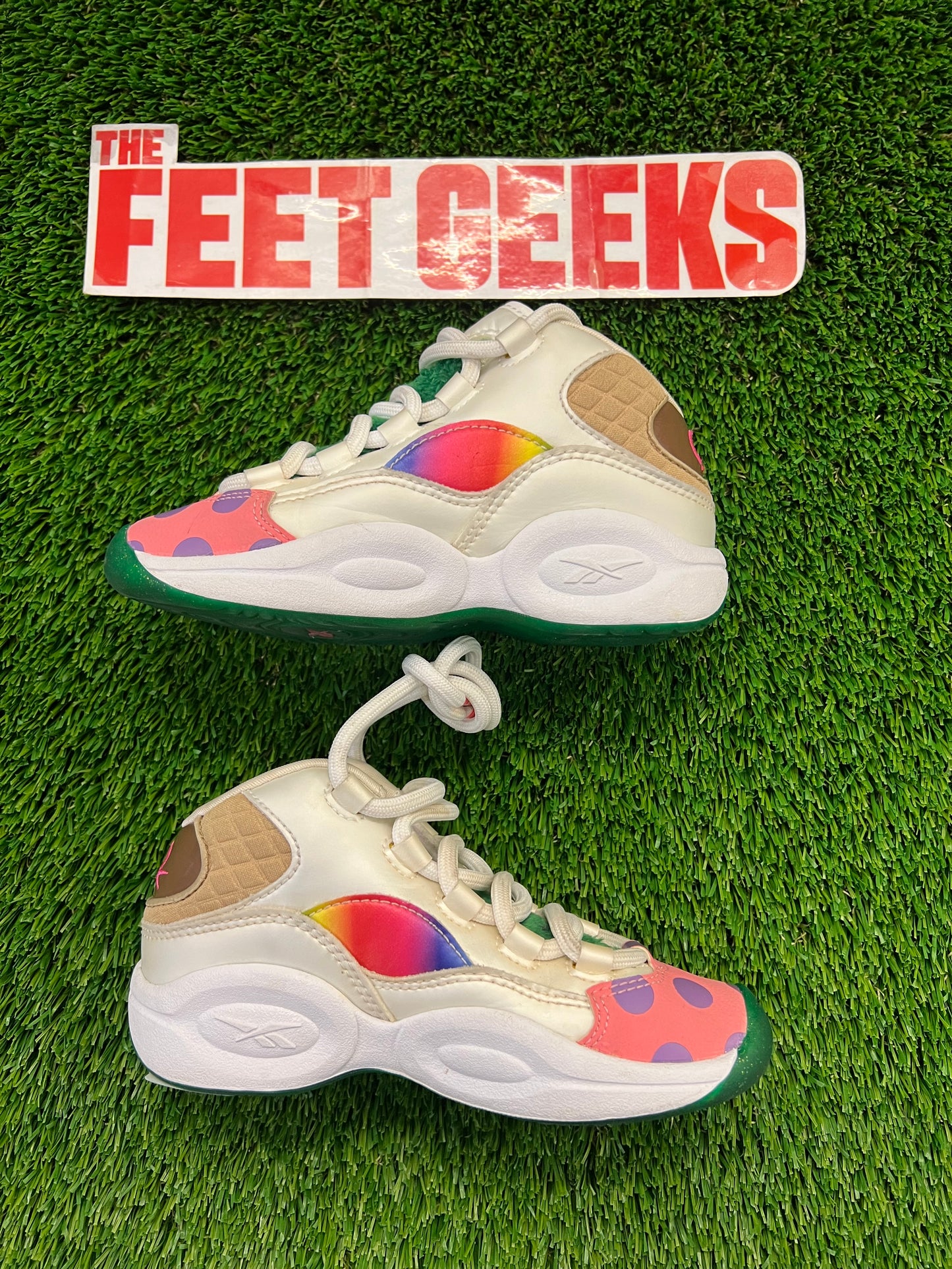 Kids Reebok Question Candy Size 12c