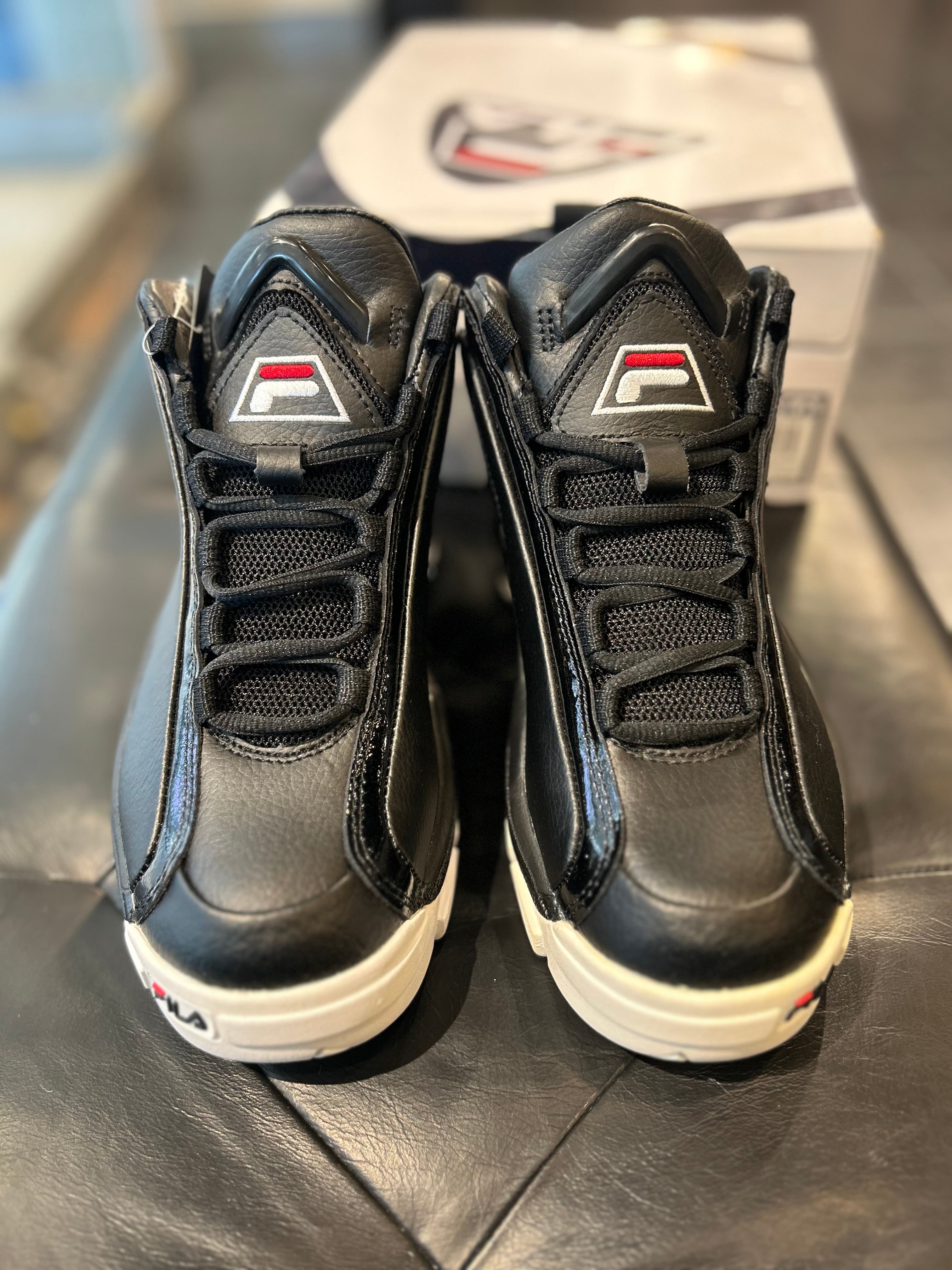 Fila Grant Hill 96 Black Size 8 Men Shoes