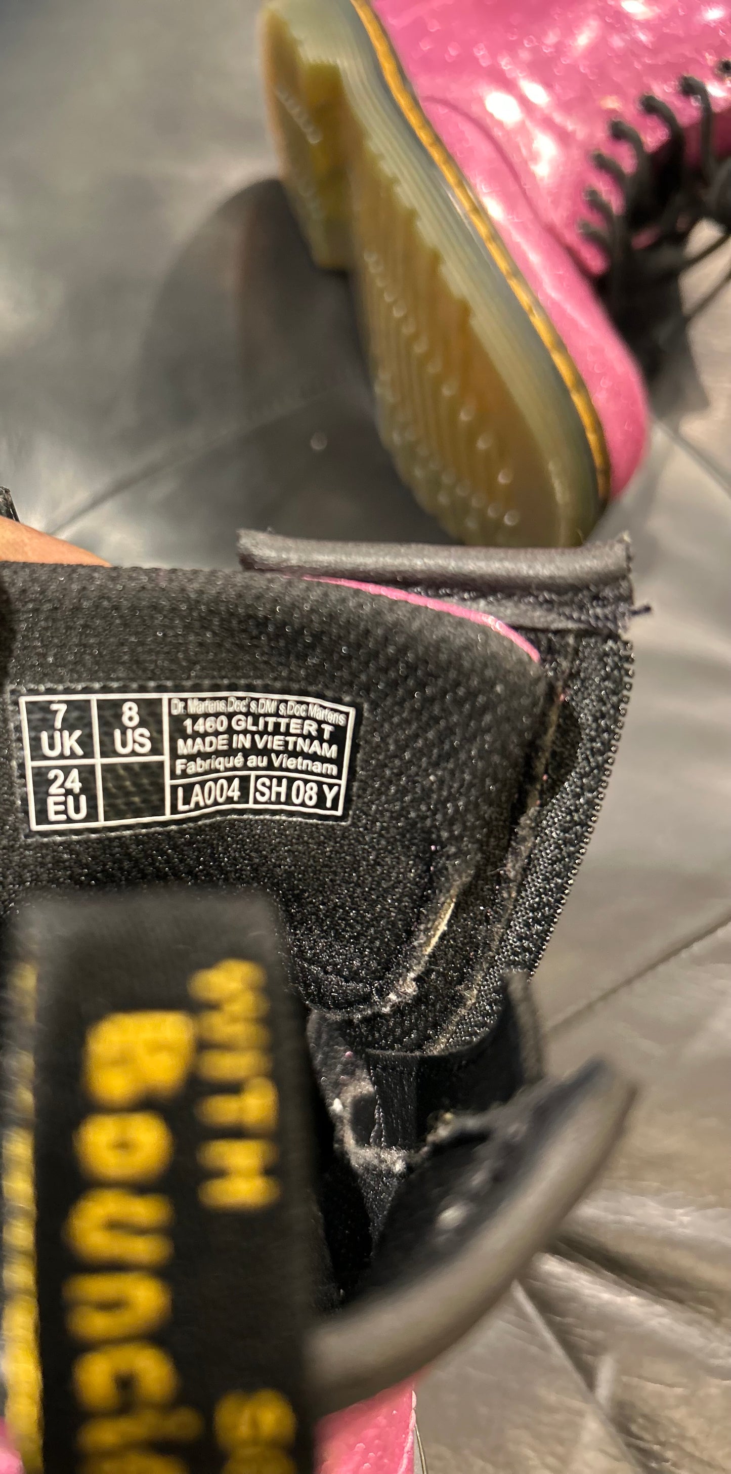 Girls Doc Martens Boots size 8C Toddlers