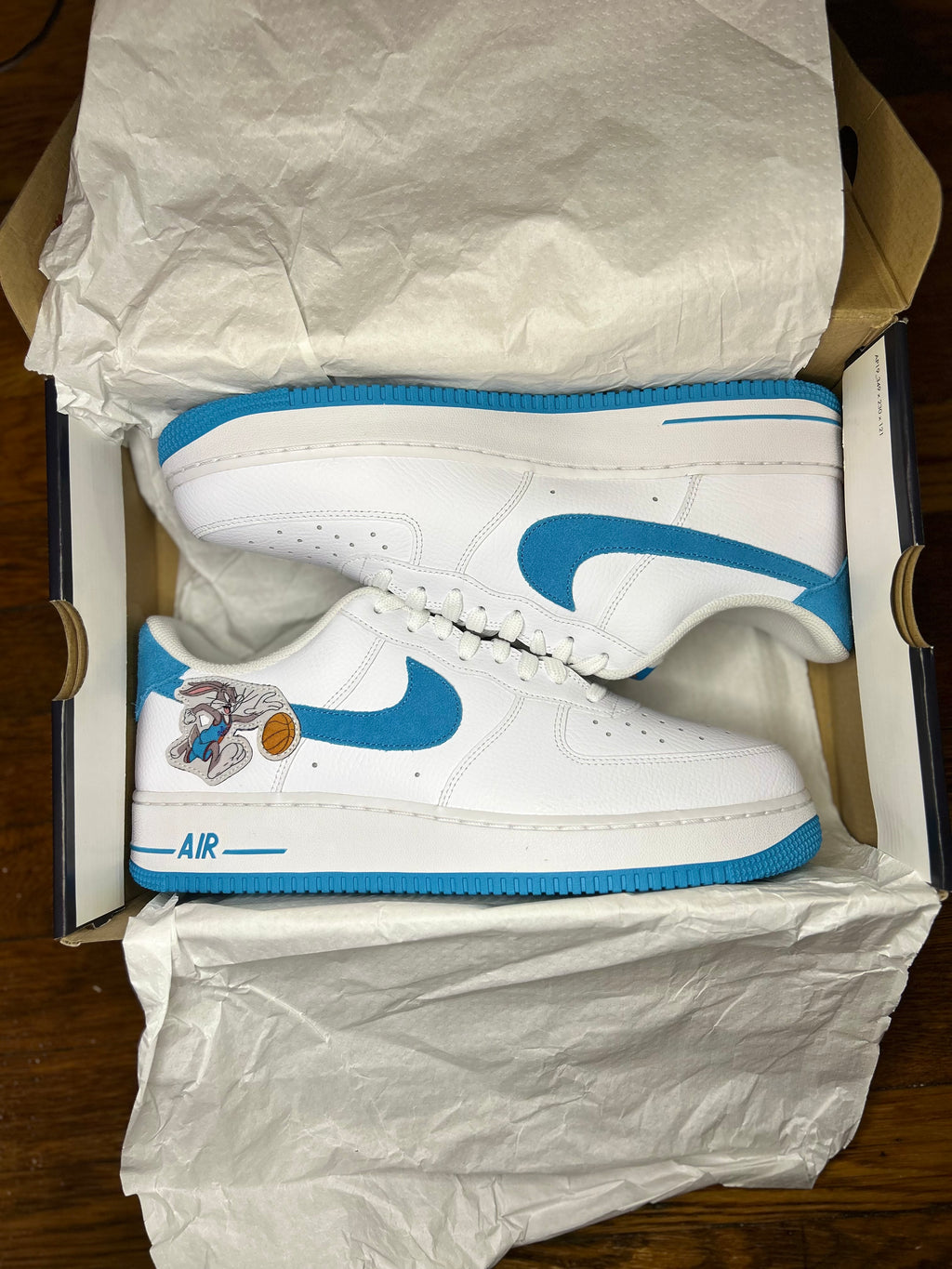 Nike Air Force 1 Low Bugs Bunny Space Jam Size 12.5 Men Shoes