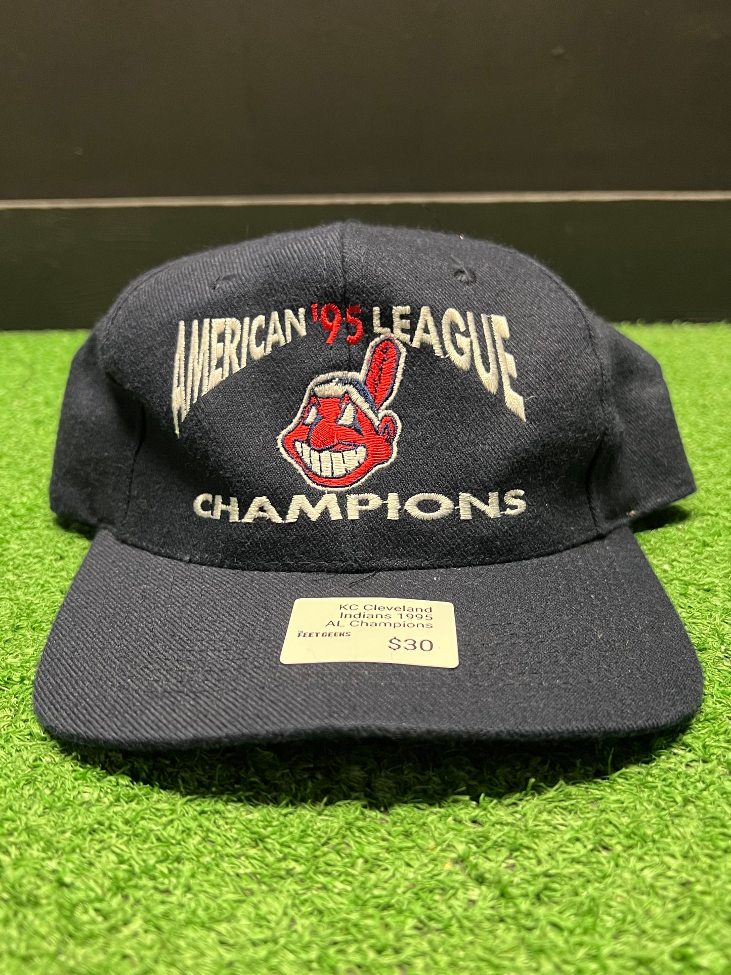 KC Cleveland Indians 1995 AL Champs SnapBack