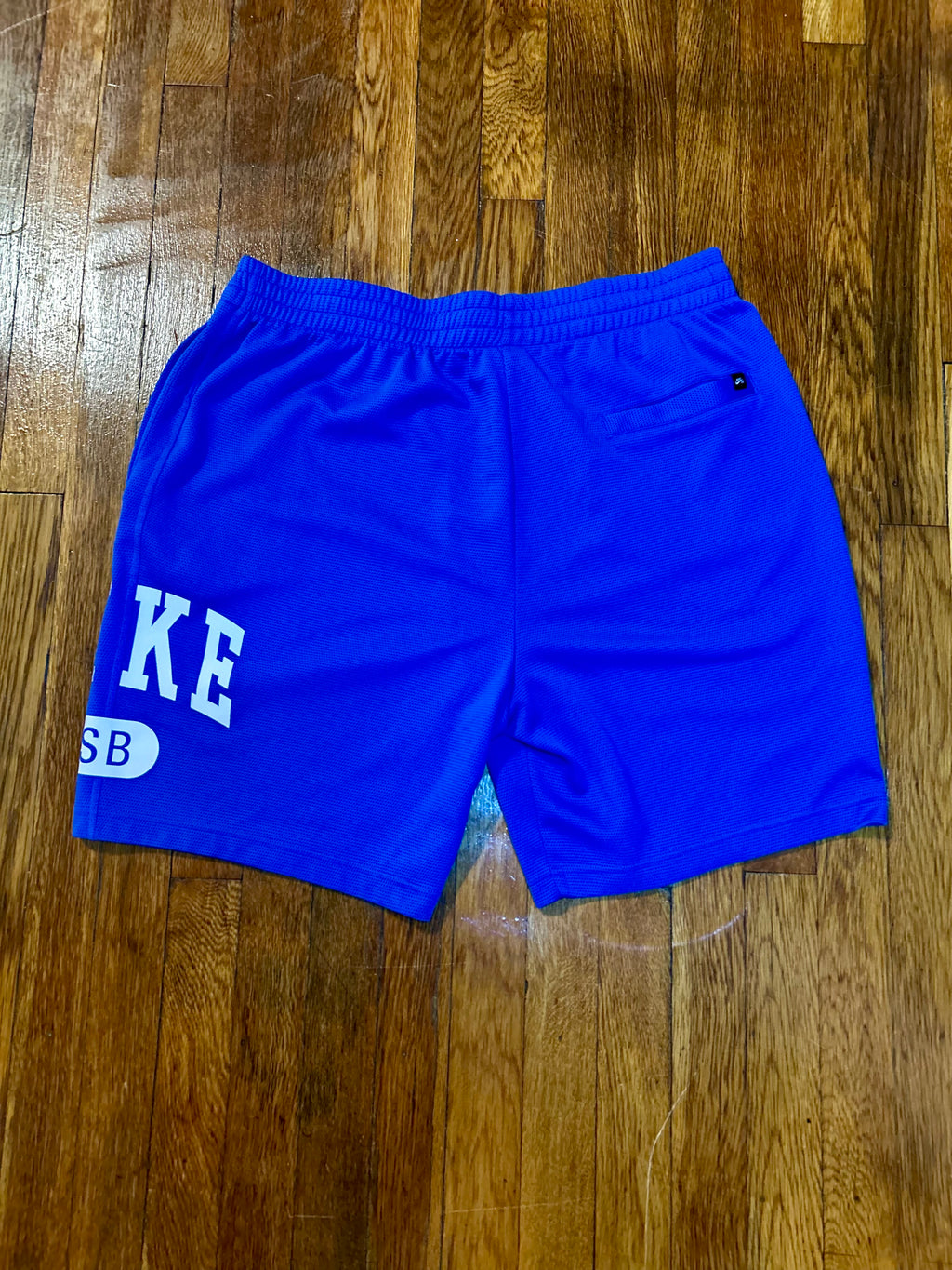 Nike SB Sunday Dri-FIT Shorts Royal Blue White Logo Men's XL Basketball Skateboarding