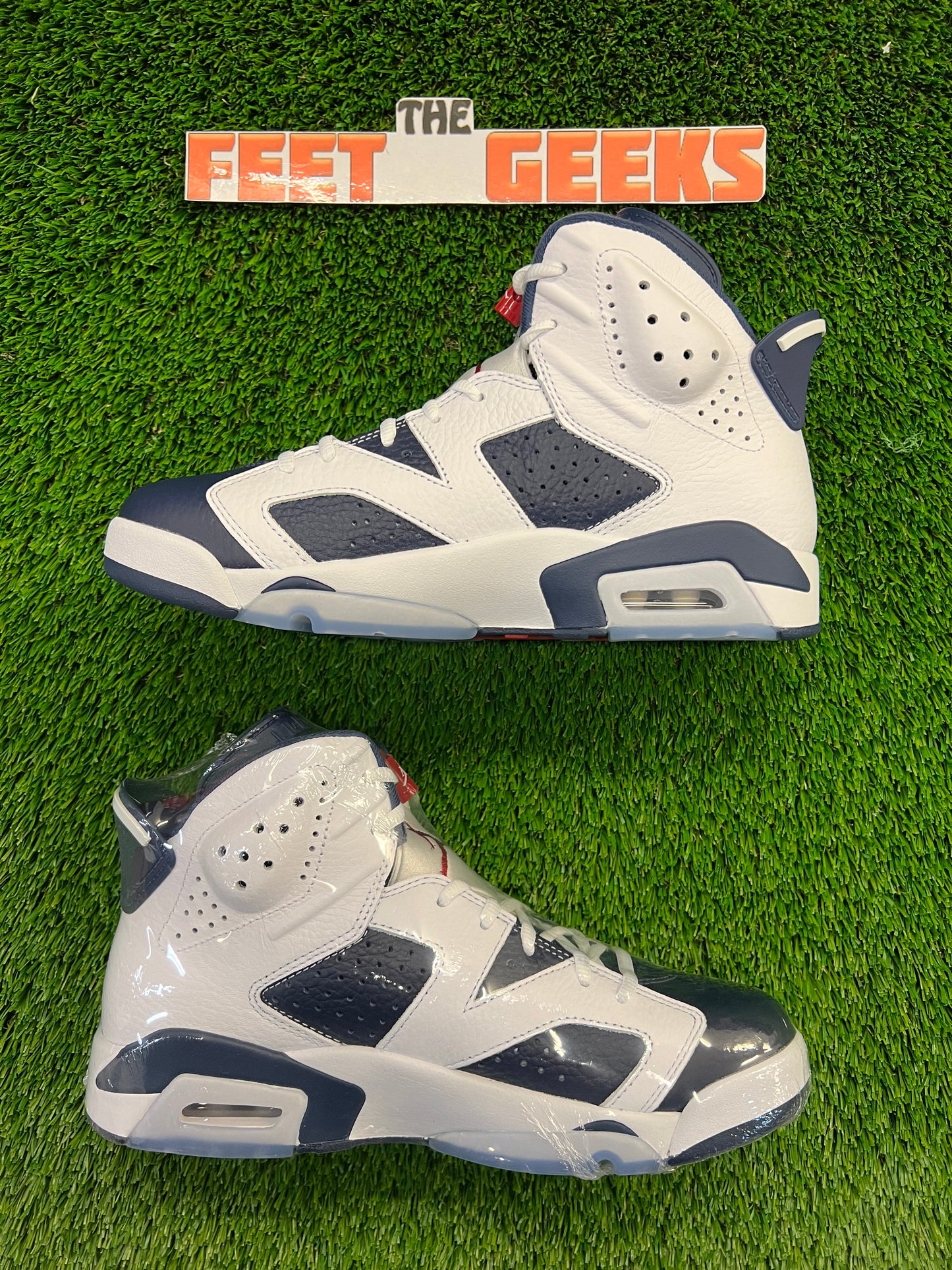 Men’s Air Jordan 6 Olympics Size 9 and 9.5 Shoes Brand New