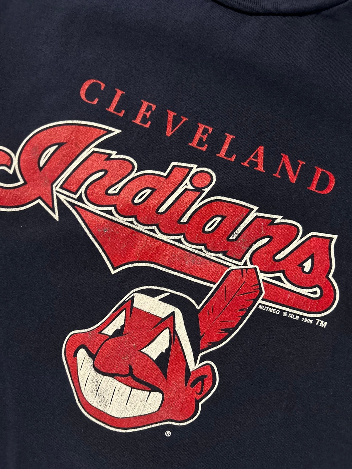 Cleveland Indians Chief Wahoo Vintage 90s Tee - Toddler Large / Youth Small