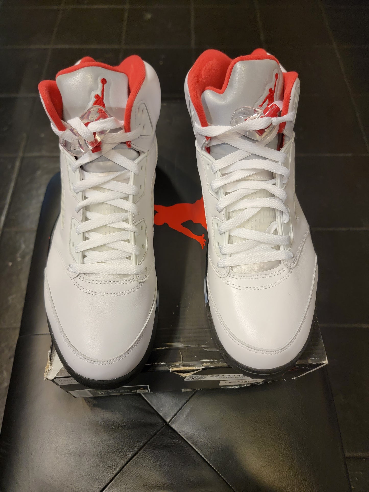 Men’s Air Jordan 5 Fire Red Brand New