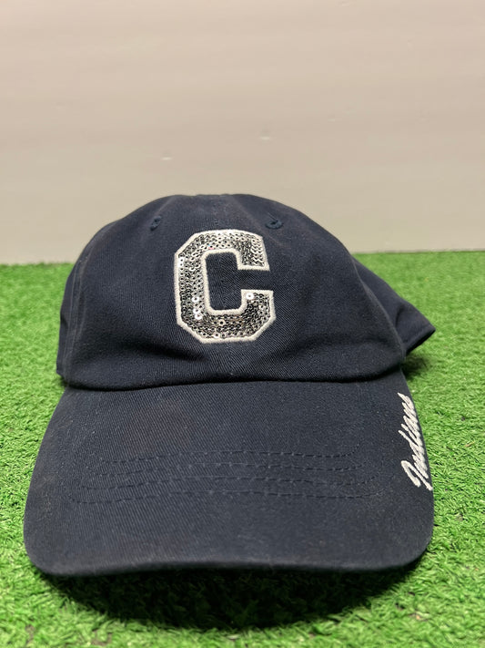 Women’s Glitter C Indians Cap