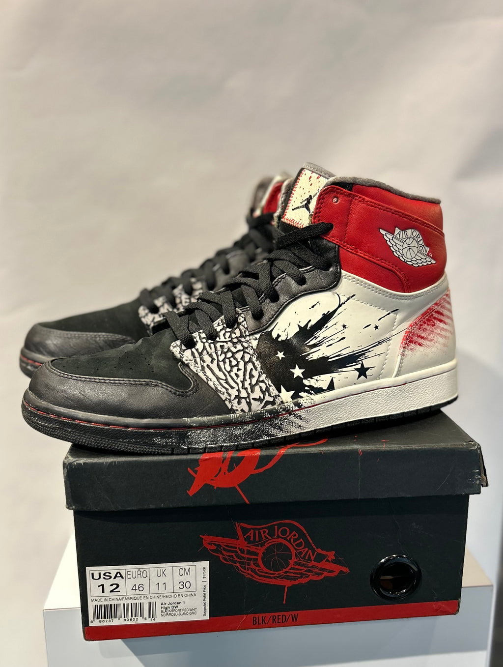 Air Jordan 1 High Retro Dave White Wings for the Future size 12 Men Shoes