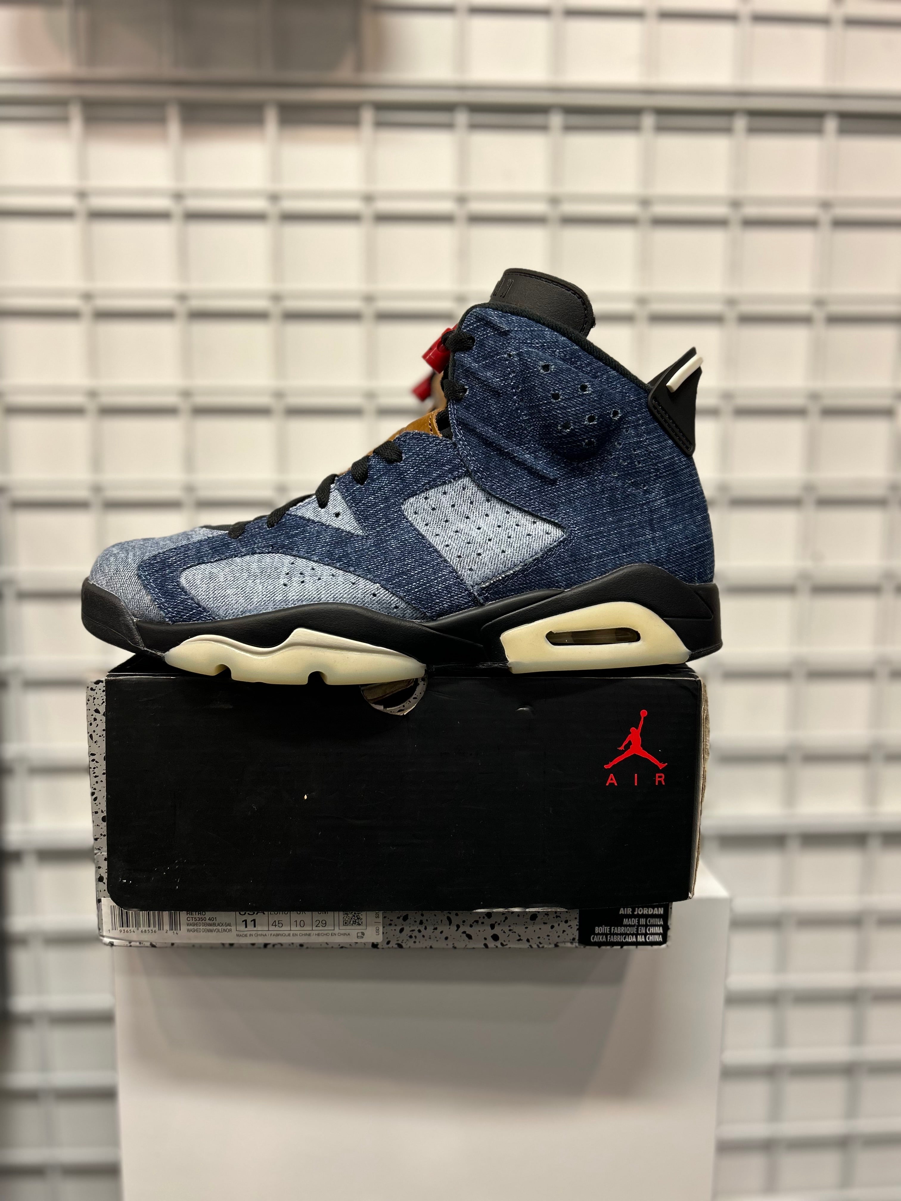 Air Jordan 6 Retro Denim Size 11 Men’s Shoes