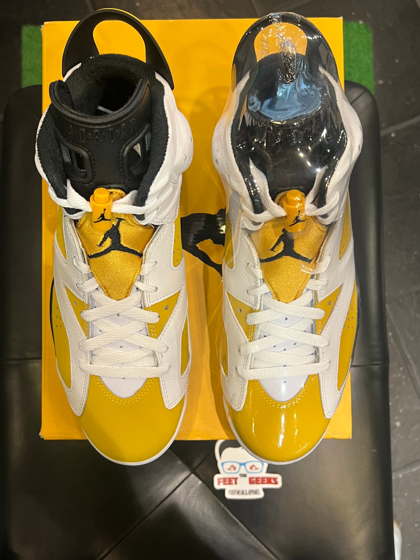 Men’s Air Jordan 6 Yellow Ochre Brand New