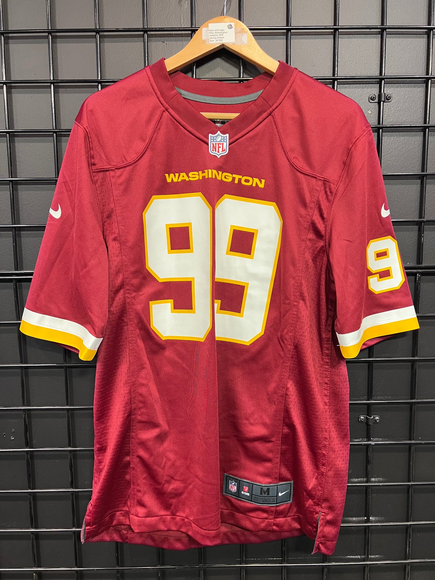 Nike Washington Redskins Chase Young Jersey Size M
