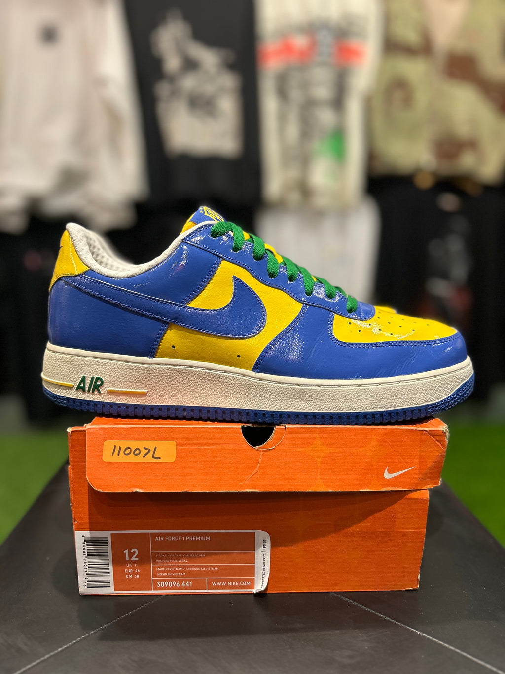 Nike Air Force 1 Low Brazil World Cup Size 12 Men's Shoes