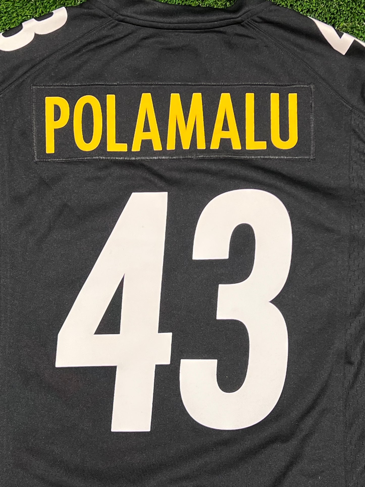 Steelers Troy Polamalu Jersey Size L