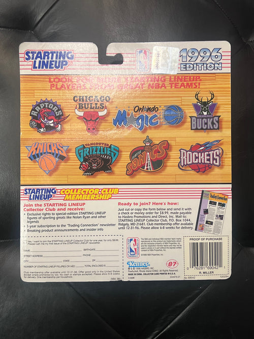 1996 Starting Lineup Reggie Miller