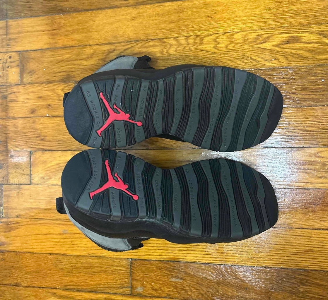 Air Jordan 10 Retro Shadow Size 9 Men Shoes