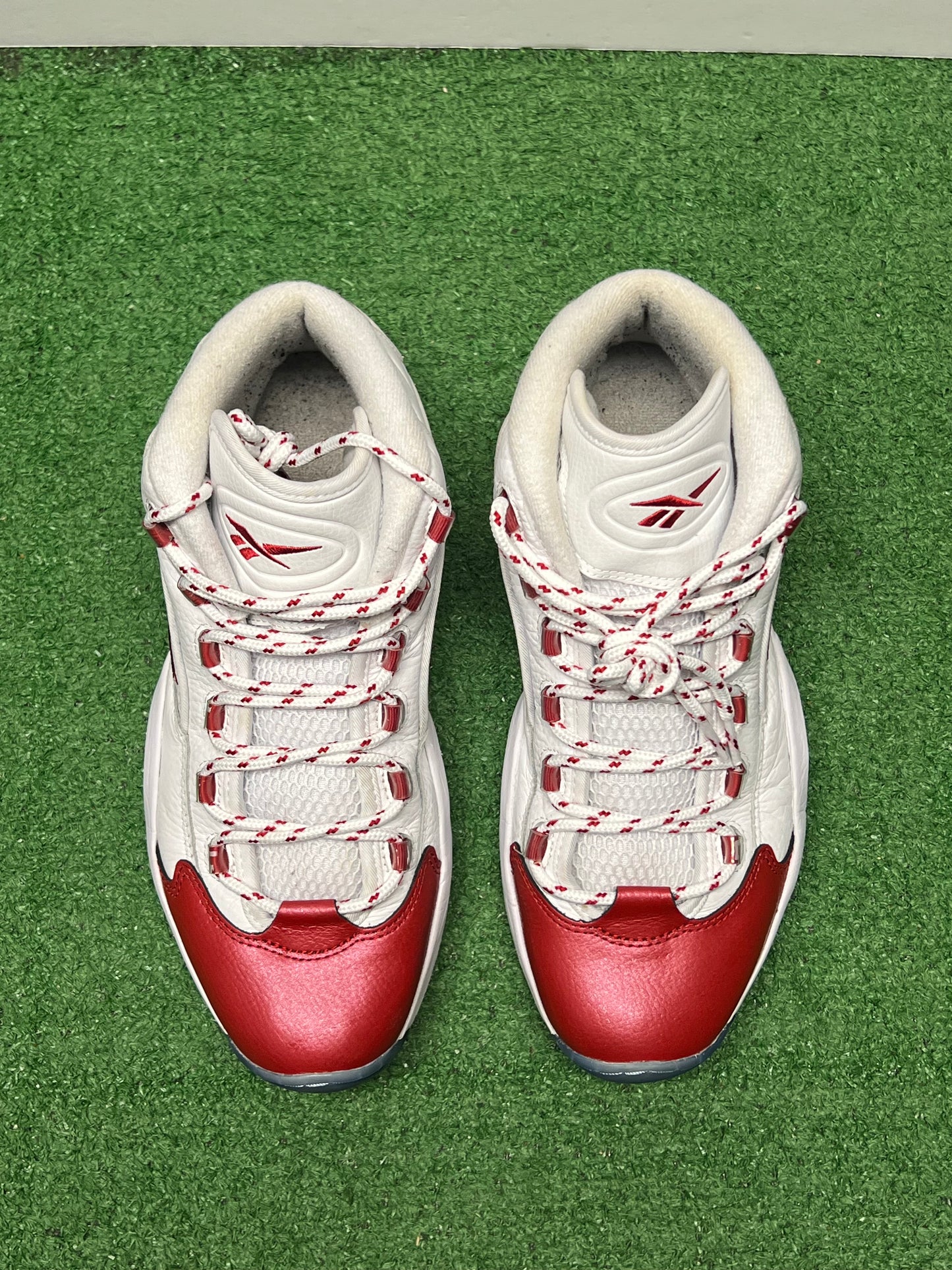 Mens Reebok Question Red Size 10