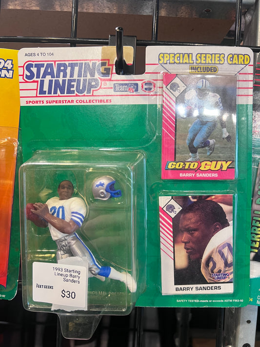 1993 Starting Lineup Barry Sanders