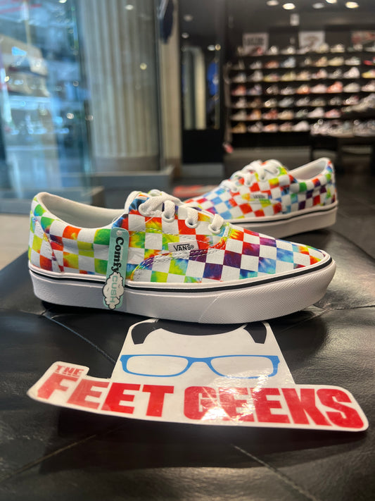 Vans Multicolor Checker Size 4.5 Brand New