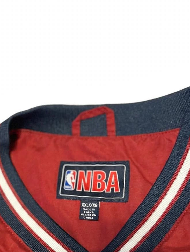 Cleveland Cavaliers Jacket XXL Windbreaker Pullover Wine Navy NBA NWOT