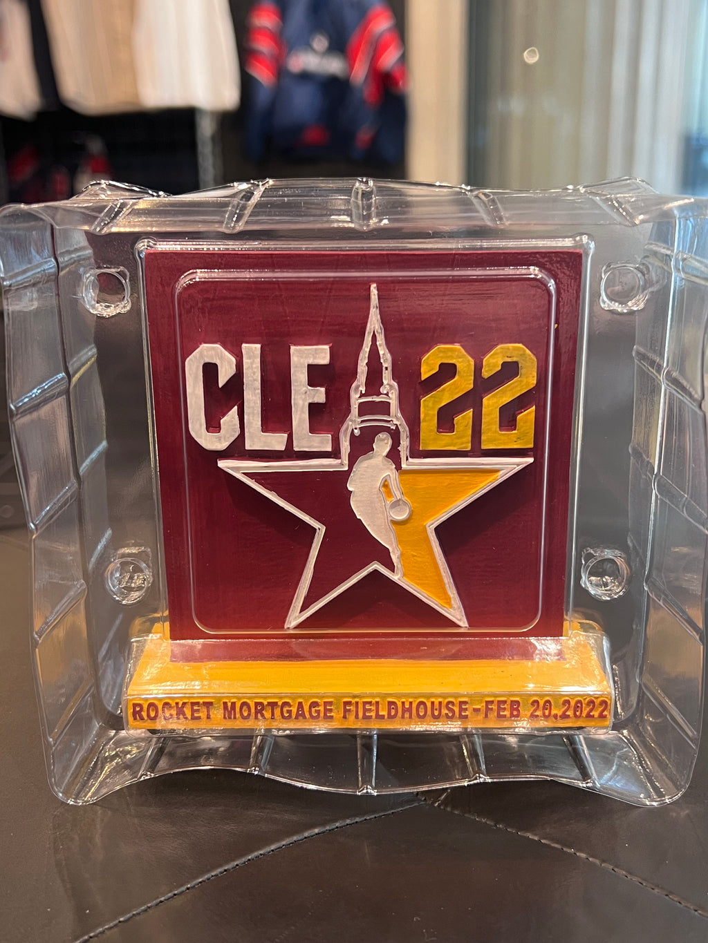 Cleveland NBA All Star Game Desk Sign