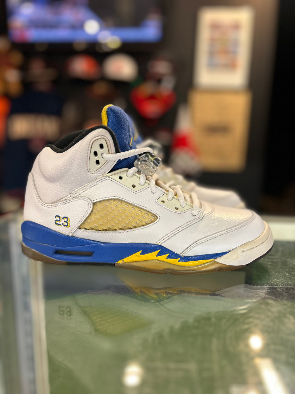 Air Jordan 5 Laney Size 6.5y Gradeschool Shoes
