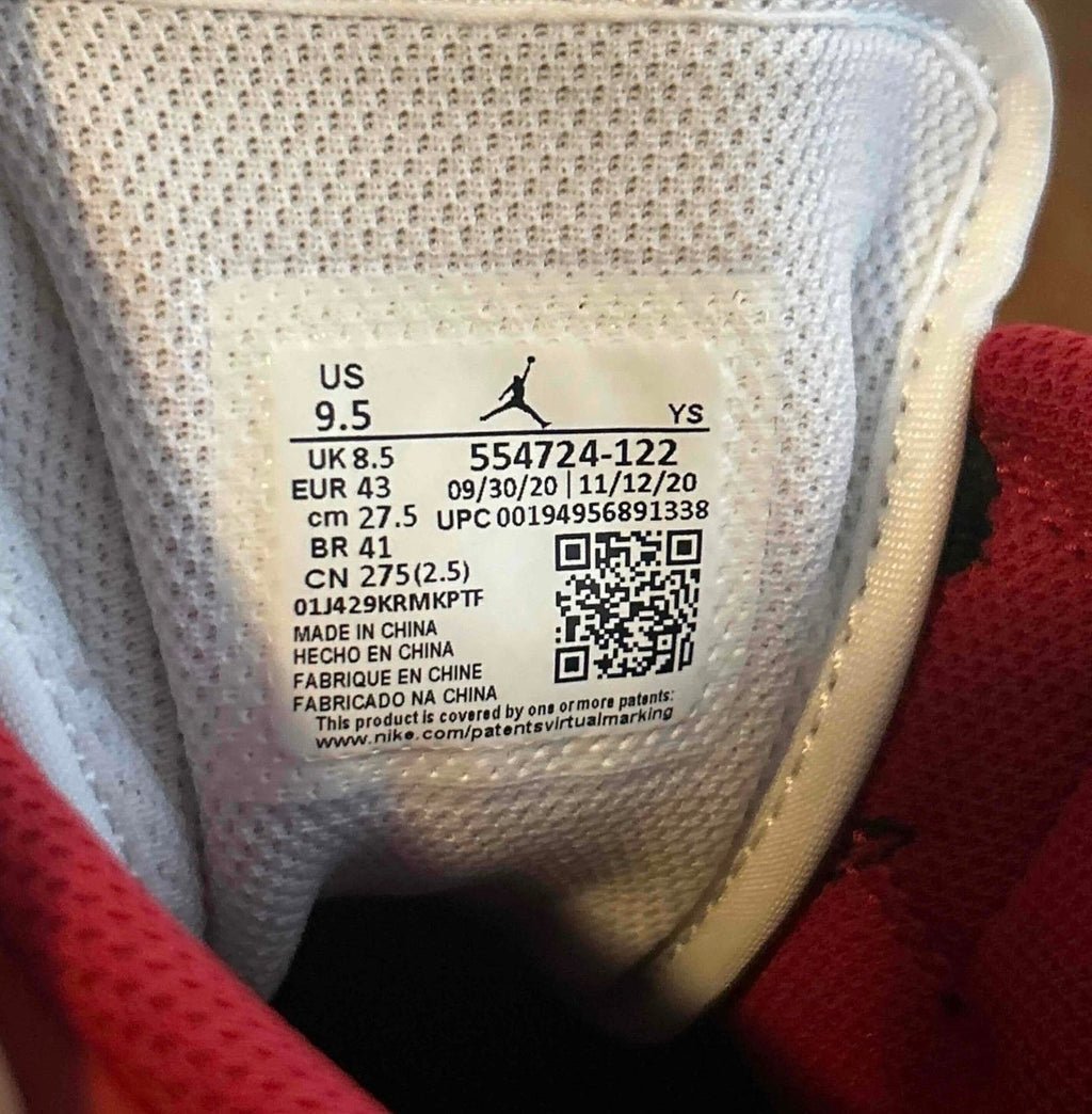 Air Jordan 1 Mid Gym Red Size 9.5 Men Shoes