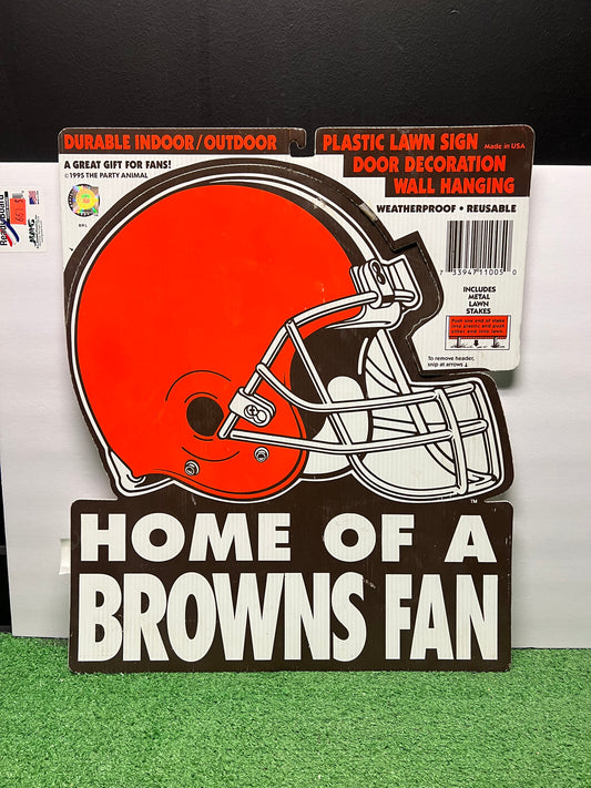 Cleveland Browns Yard Sign