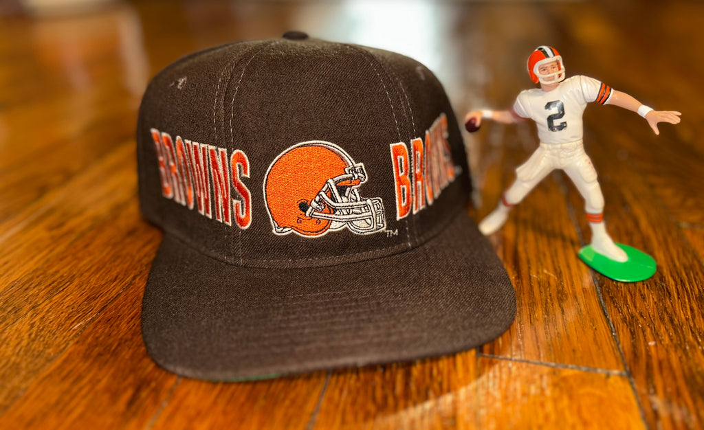 Cleveland Browns 1992 Starter Tri Power SnapBack Hat Vintage