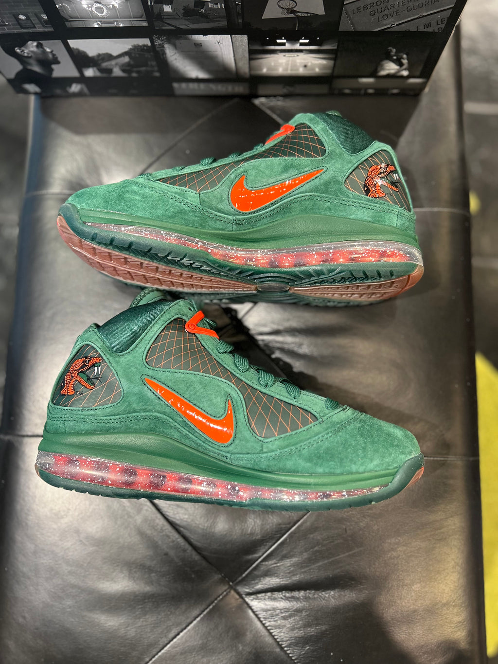 Nike LeBron 7 FAMU Gorge Green Size 8.5 Men’s Shoes