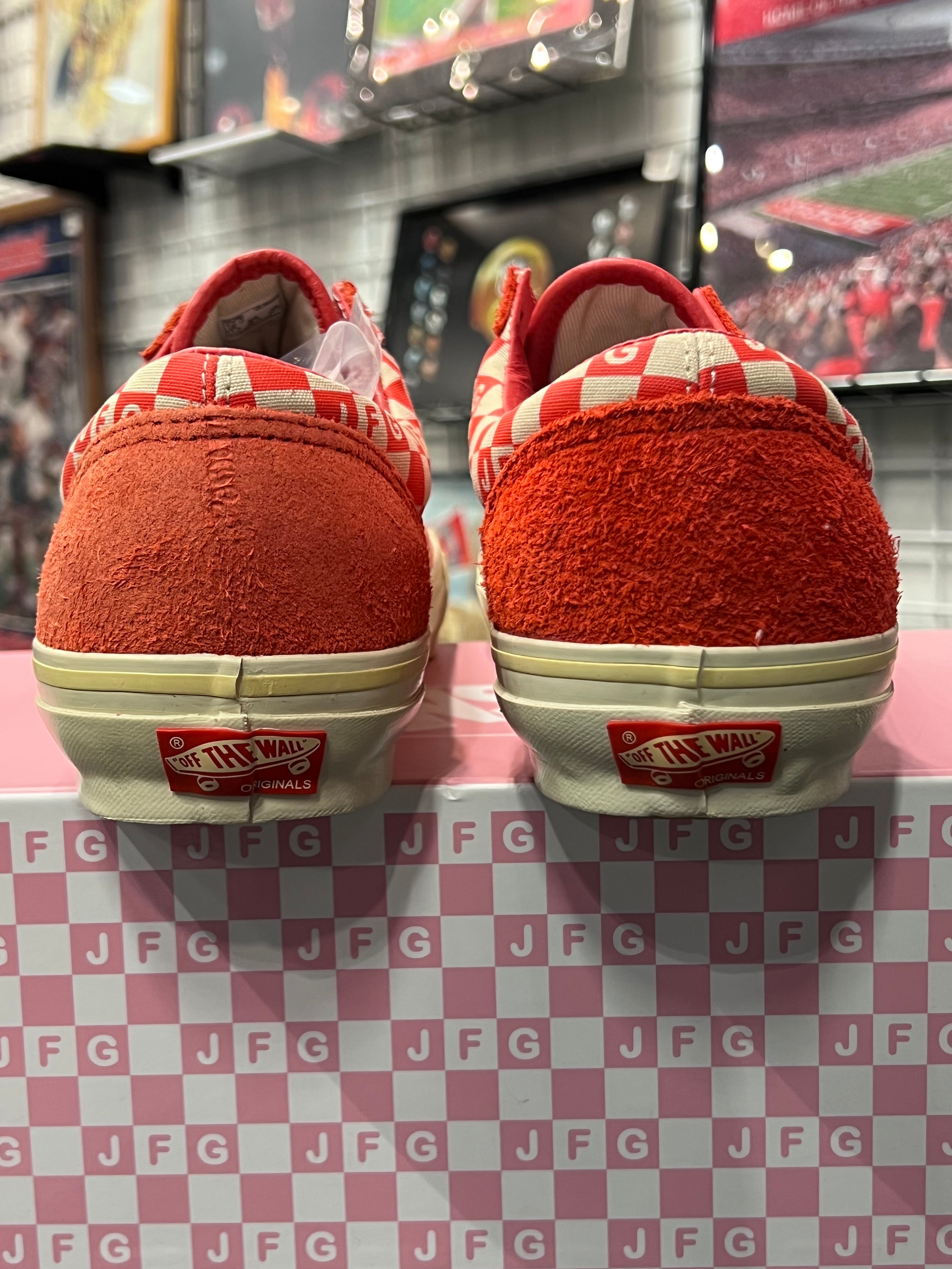 Men’s Vans Style 36 Joe Freshgoods Red Mens Shoes Size 12